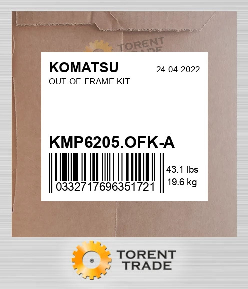 kmp6205ofka Комплект позарамкового ремонту KOMATSU NEW AFTERMARKET