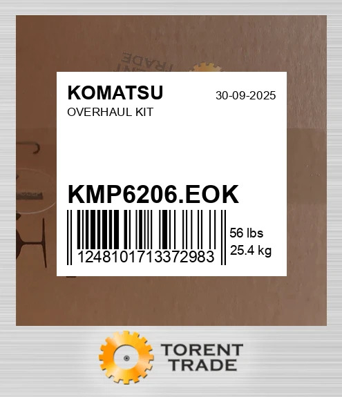 kmp6206eok Капітальний ремонтний комплект KOMATSU NEW AFTERMARKET