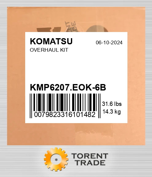 kmp6207eok6b Капітальний ремонтний комплект KOMATSU NEW AFTERMARKET