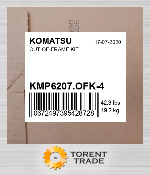 kmp6207ofk4 Комплект позарамкового ремонту KOMATSU NEW AFTERMARKET