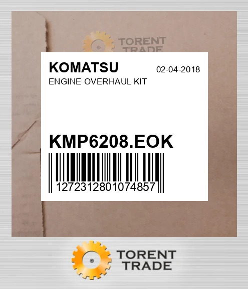 KMP6208.EOK Капітальний ремонтний комплект двигуна KOMATSU NEW AFTERMARKET