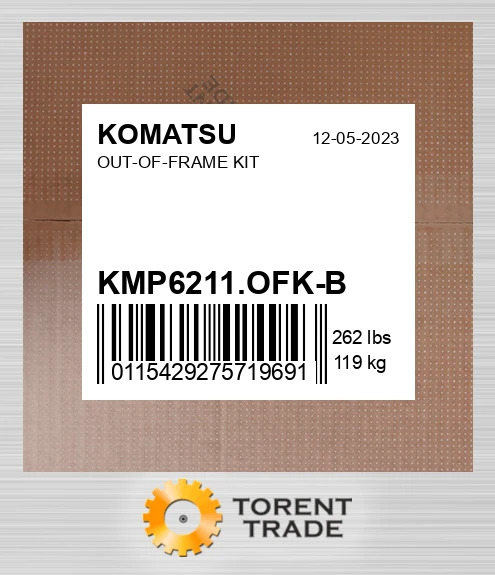 kmp6211ofkb Комплект позарамкового ремонту KOMATSU NEW AFTERMARKET