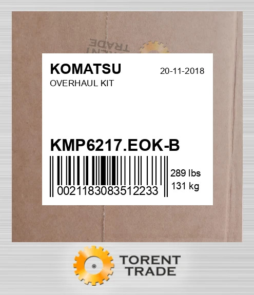 kmp6217eokb Капітальний ремонтний комплект KOMATSU NEW AFTERMARKET