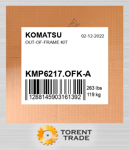 kmp6217ofka Комплект позарамкового ремонту KOMATSU NEW AFTERMARKET