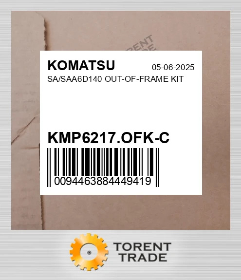 KMP6217.OFK-C SA/SAA6D140 Комплект позарамкового ремонту KOMATSU NEW AFTERMARKET