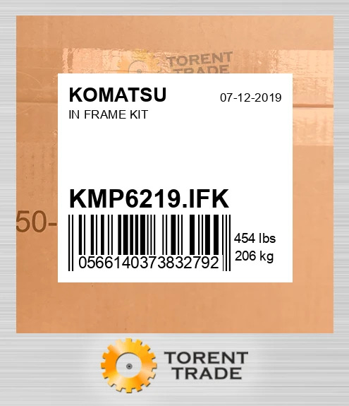 kmp6219ifk Комплект внутрішньорамного ремонту KOMATSU NEW AFTERMARKET