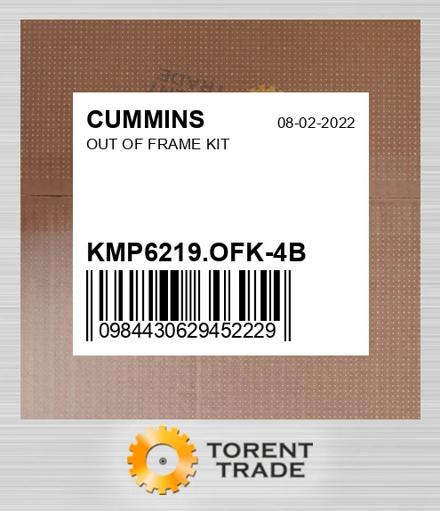 KMP6219.OFK-4B 4BTAA5.9 Комплект позарамкового ремонту CUMMINS NEW AFTERMARKET