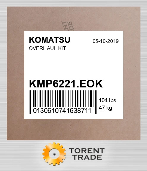 kmp6221eok Капітальний ремонтний комплект KOMATSU NEW AFTERMARKET