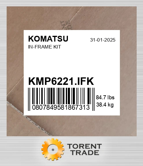 kmp6221ifk Комплект внутрішньорамного ремонту KOMATSU NEW AFTERMARKET