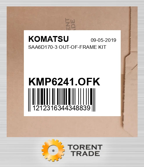 KMP6241.OFK SAA6D170-3 Комплект позарамкового ремонту KOMATSU NEW AFTERMARKET