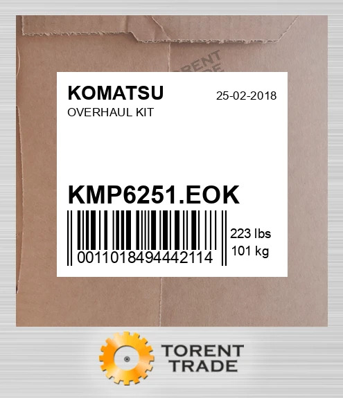 kmp6251eok Капітальний ремонтний комплект KOMATSU NEW AFTERMARKET
