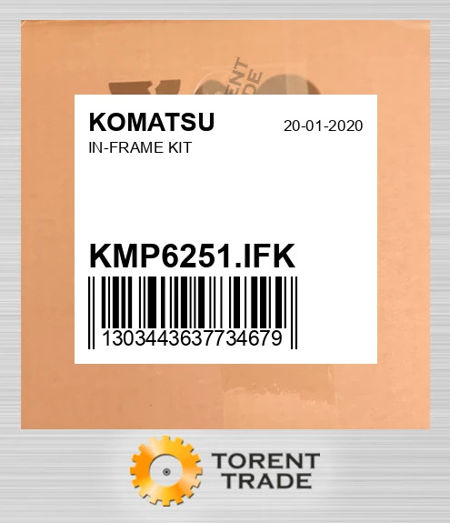 KMP6251.IFK Комплект внутрішньорамного ремонту KOMATSU NEW AFTERMARKET