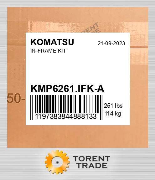 kmp6261ifka Комплект внутрішньорамного ремонту KOMATSU NEW AFTERMARKET