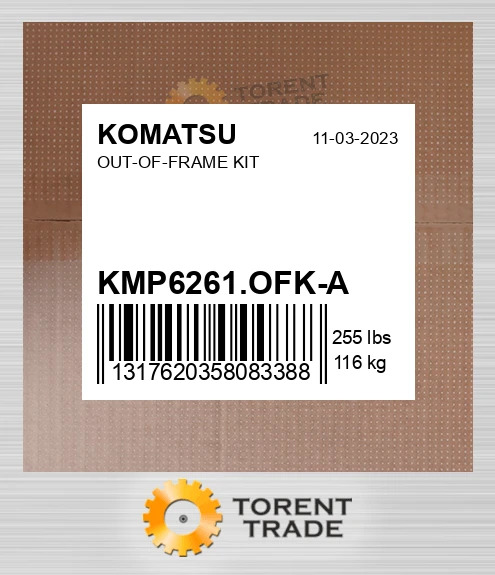 kmp6261ofka Комплект позарамкового ремонту KOMATSU NEW AFTERMARKET