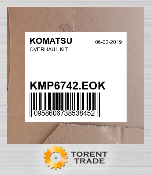 KMP6742.EOK Капітальний ремонтний комплект двигуна KOMATSU NEW AFTERMARKET