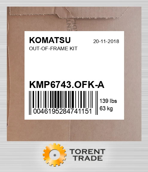 kmp6743ofka Комплект позарамкового ремонту KOMATSU NEW AFTERMARKET