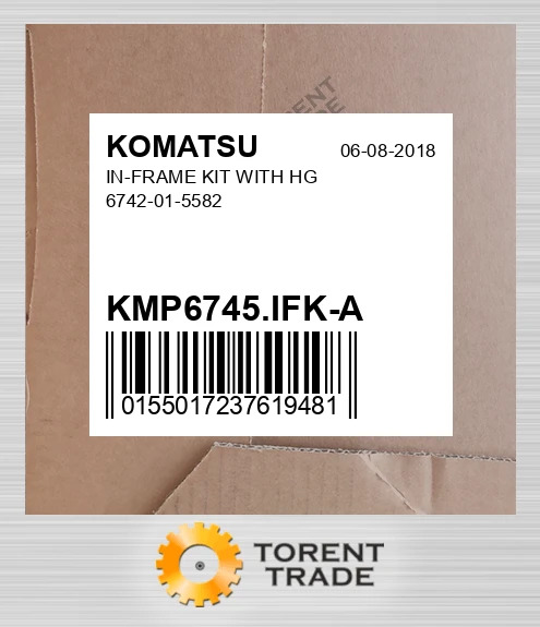 KMP6745.IFK-A Комплект внутрішньорамного ремонту з HG 6742-01-5582 KOMATSU NEW AFTERMARKET