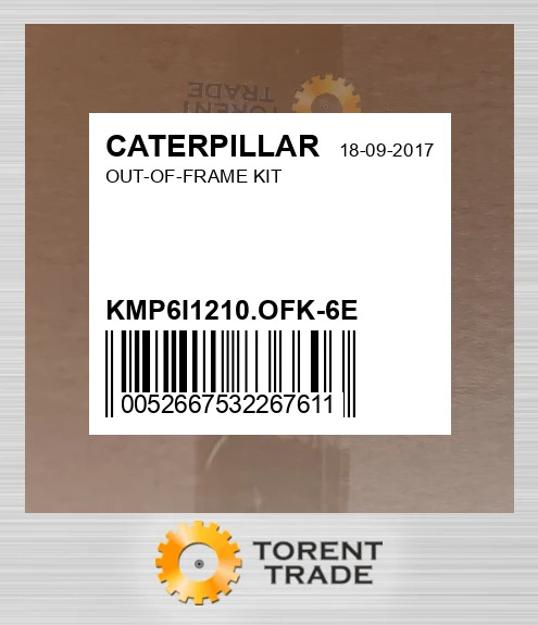 KMP6I1210.OFK-6E Комплект позарамкового ремонту CATERPILLAR NEW AFTERMARKET
