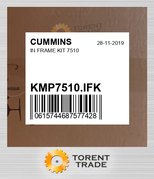 KMP7510.IFK Комплект внутрішньорамного ремонту 7510 CUMMINS NEW AFTERMARKET