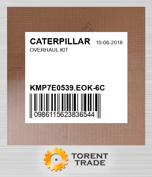 KMP7E0539.EOK-6C Капітальний ремонтний комплект CATERPILLAR NEW AFTERMARKET