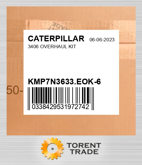 KMP7N3633.EOK-6 3406 Капітальний ремонтний комплект CATERPILLAR NEW AFTERMARKET