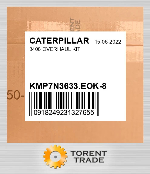 KMP7N3633.EOK-8 3408 Капітальний ремонтний комплект CATERPILLAR NEW AFTERMARKET