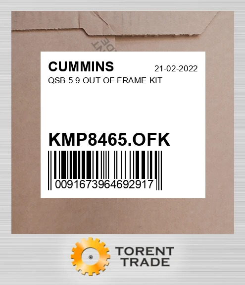 KMP8465.OFK QSB 5.9 Комплект позарамкового ремонту CUMMINS NEW AFTERMARKET