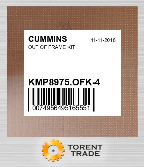 KMP8975.OFK-4 Комплект позарамкового ремонту CUMMINS NEW AFTERMARKET