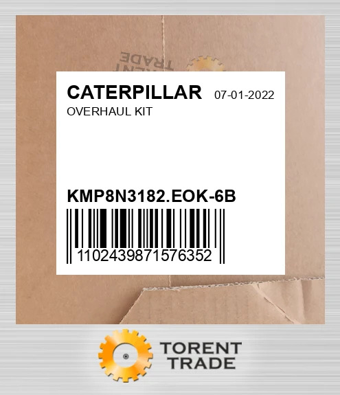 KMP8N3182.EOK-6B Капітальний ремонтний комплект CATERPILLAR NEW AFTERMARKET