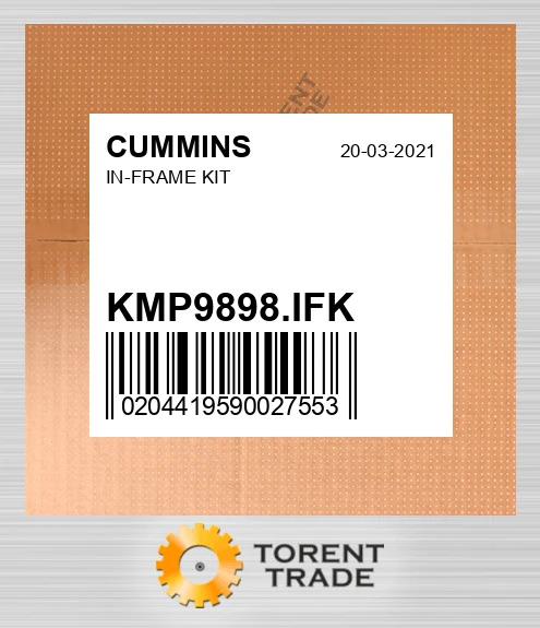 KMP9898.IFK Комплект внутрішньорамного ремонту CUMMINS NEW AFTERMARKET