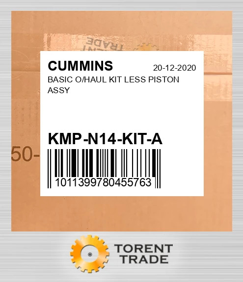 KMP-N14-KIT-A BASIC O/HAUL комплект LESS Поршень у зборі CUMMINS NEW AFTERMARKET