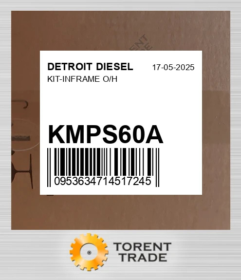 KMPS60A Комплект внутрішньорамного капітального ремонту DETROIT DIESEL NEW AFTERMARKET