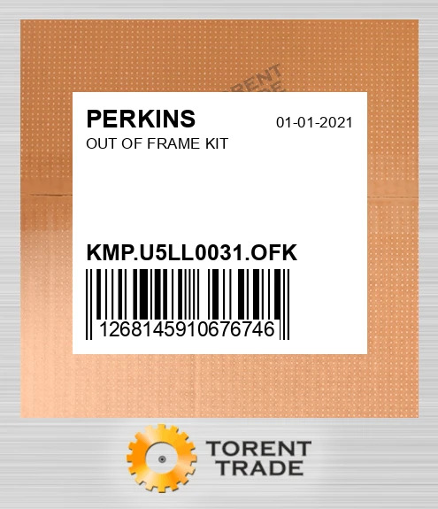 KMP.U5LL0031.OFK OUT OF FRAM комплект PERKINS NEW AFTERMARKET