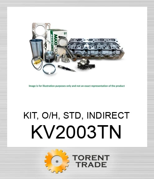 KV2003TN Комплект, капітальний ремонт, стандартний, непряме впорскування, V2003-T  MAXIFORCE