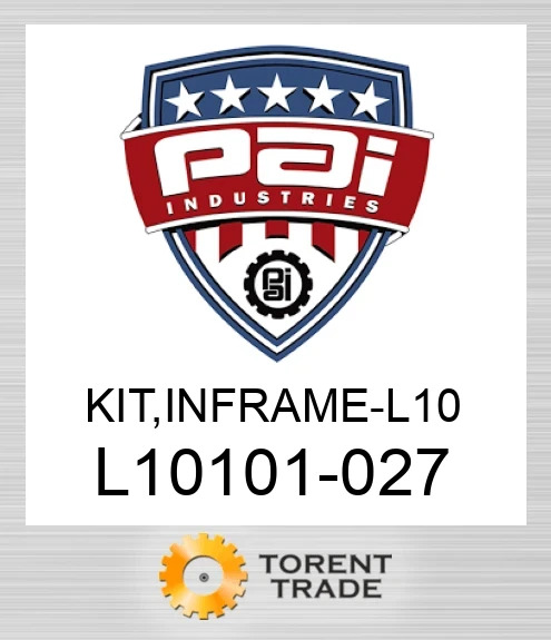 L10101-027 Комплект, inframe - l 10 PAI INDUSTRIES