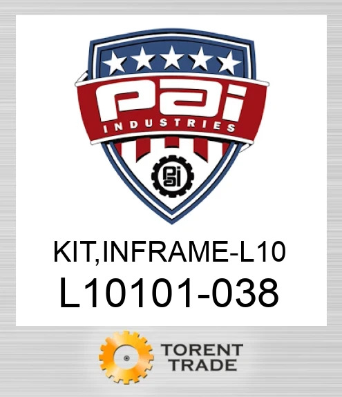 L10101-038 Комплект, inframe - l 10 PAI INDUSTRIES