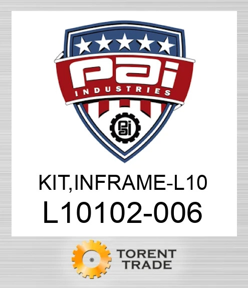 L10102-006 Комплект, inframe - l 10 PAI INDUSTRIES
