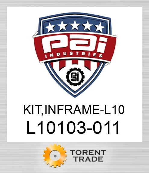 L10103-011 Комплект, inframe - l 10 PAI INDUSTRIES