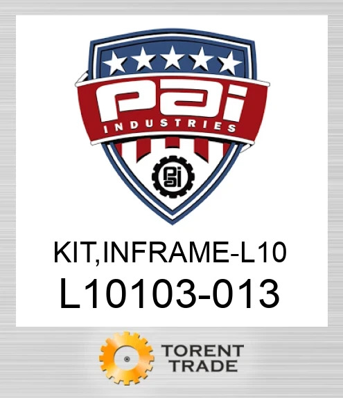 L10103-013 Комплект, inframe - l 10 PAI INDUSTRIES