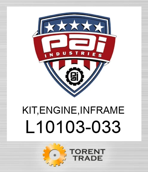 L10103-033 Комплект, двигун , внутрішньорамний ремонт PAI INDUSTRIES