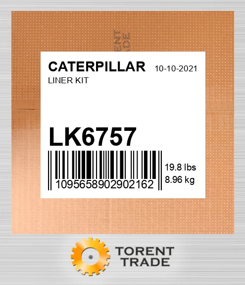 LK6757 КОМПЛЕКТ ВКЛАДИША CATERPILLAR