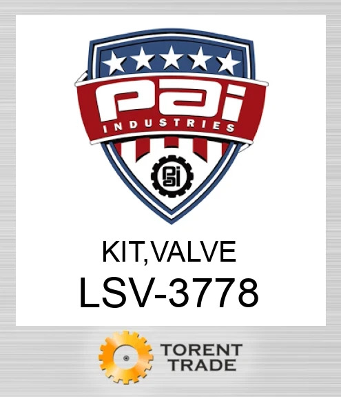 LSV-3778 Комплект, клапан PAI INDUSTRIES