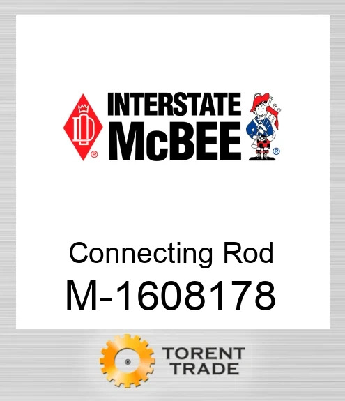 1608178 Connecting Шатун NEW AFTERMARKET INTERSTATE MCBEE