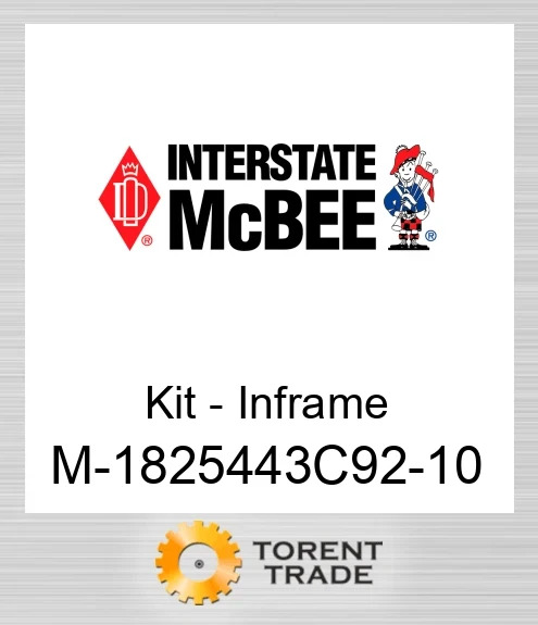 1825443C92-10 Комплект внутрішньорамного ремонту NEW AFTERMARKET INTERSTATE MCBEE