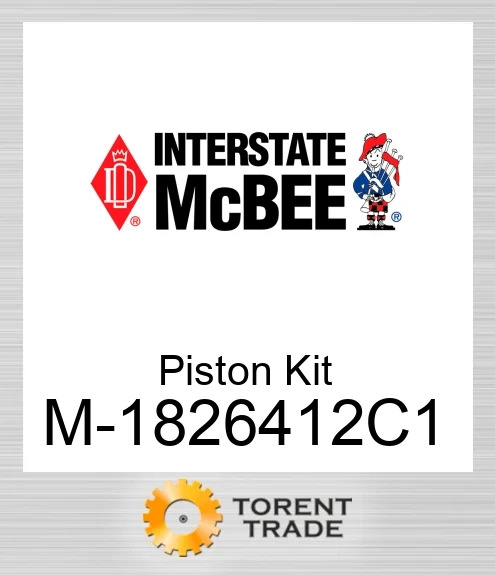 1826412C1 Поршень Комплект NEW AFTERMARKET INTERSTATE MCBEE