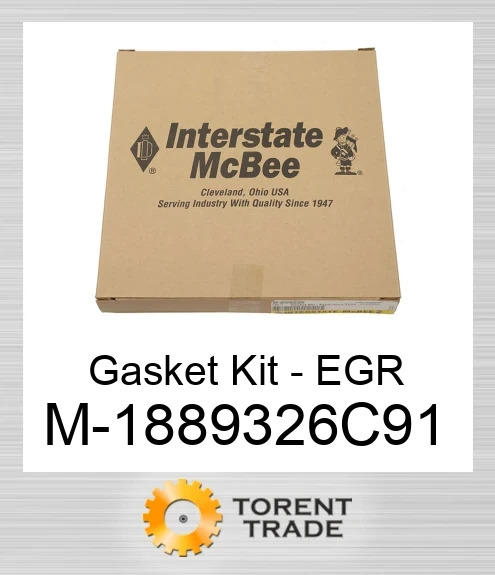 1889326C91 Прокладка Комплект - EGR NEW AFTERMARKET INTERSTATE MCBEE