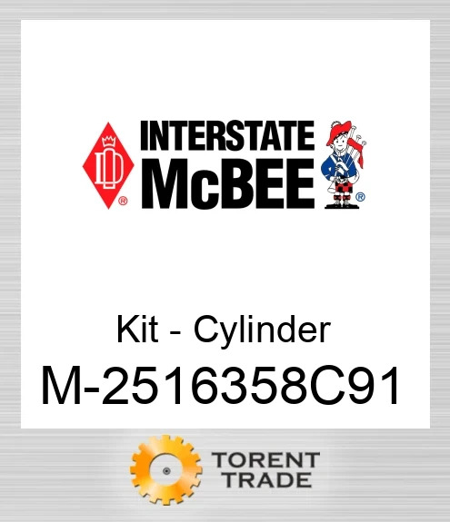2516358C91 Комплект - Циліндр NEW AFTERMARKET INTERSTATE MCBEE