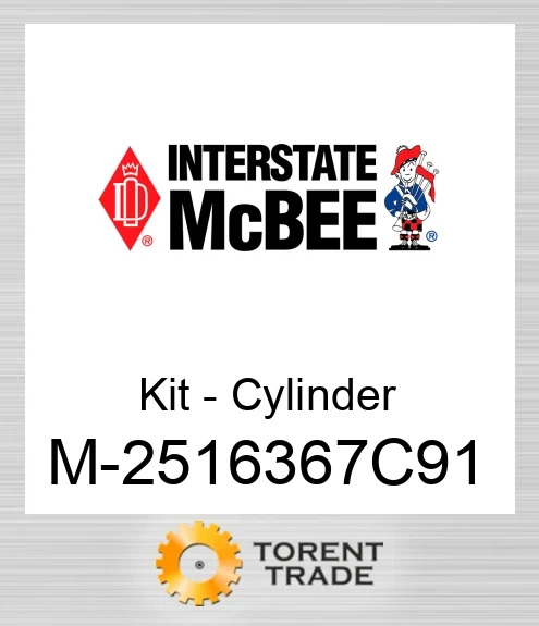 2516367C91 Комплект - Циліндр NEW AFTERMARKET INTERSTATE MCBEE