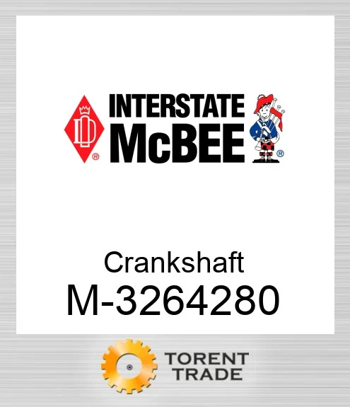 3264280 Колінчастий вал NEW AFTERMARKET INTERSTATE MCBEE