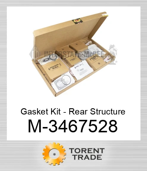 3467528 Комплект прокладок – задньої структури NEW AFTERMARKET INTERSTATE MCBEE